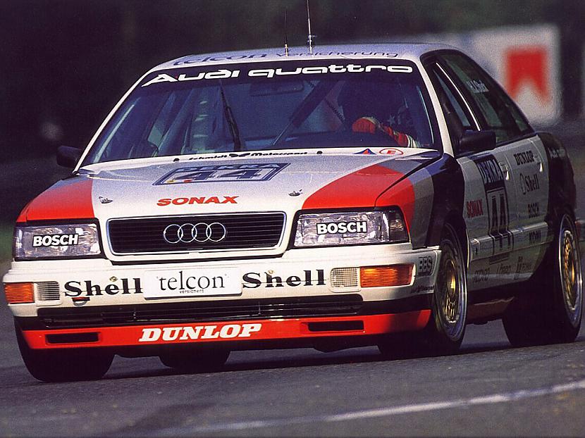 Audi V8 quattro... Autors: Fosilija DTM (Deutsche Tourenwagen Meisterschaft). Zelta ēra