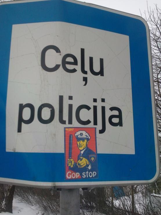 Īss ceļu policistu... Autors: Paradise0 22 komiskas bildes no Jēkabpils ikdienas.