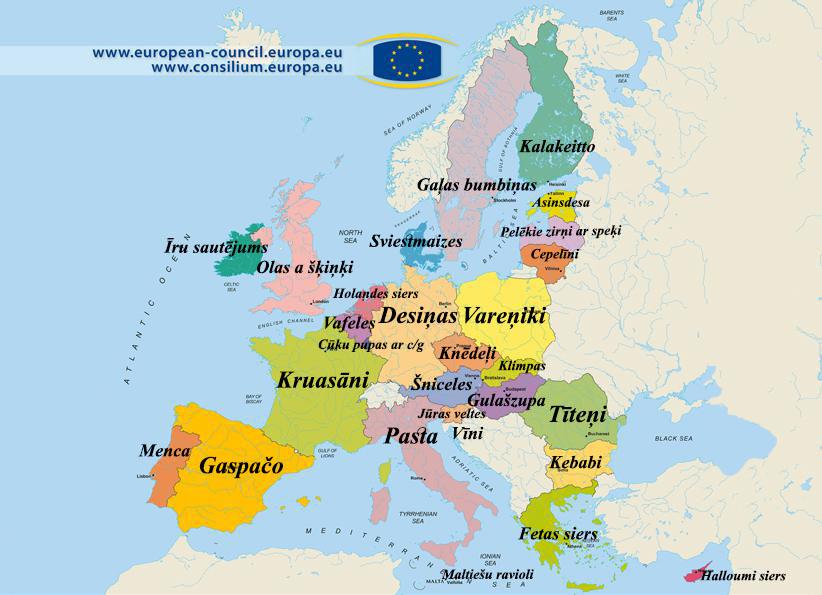  Autors: TheVilcene Eiropas Savienības valstis man saistās ar...