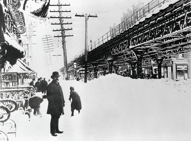  Autors: Lestets 1888. g. sniega vētra, kas pārvērta Ņujorku