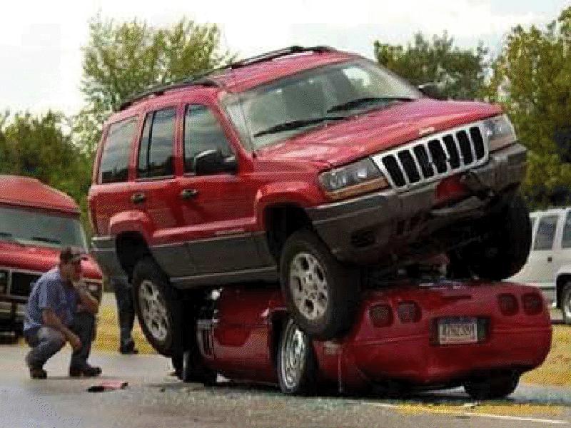 Attēlā varam aplūkot ļoti retu... Autors: Fosilija Amizantas autoavārijas