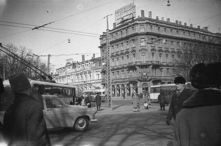 1966 gads attēlā redzamā ēka... Autors: Emchiks Rīga sešdesmitajos (4)