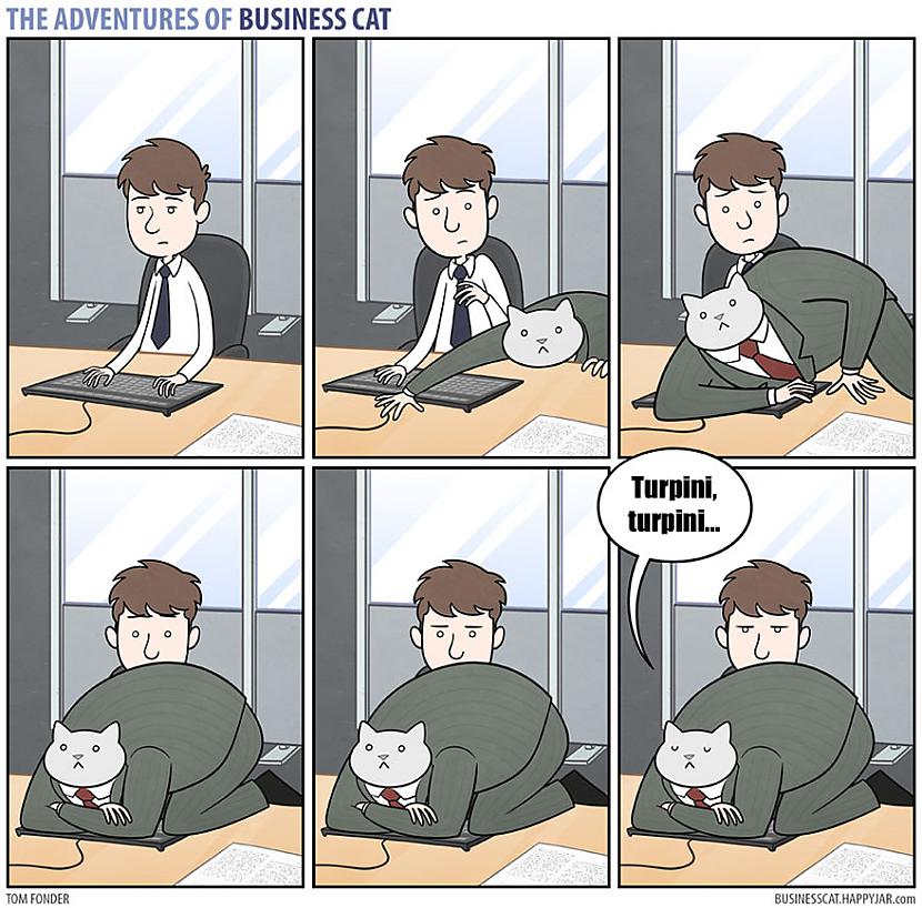  Autors: matilde Ja Tavs priekšnieks būtu kaķis! (10+ jauni komiksi)