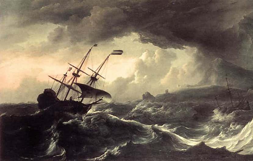 Vai dabas katastrofa bija... Autors: Testu vecis Fakti un teorijas par spoku kuģi "Mary Celeste"