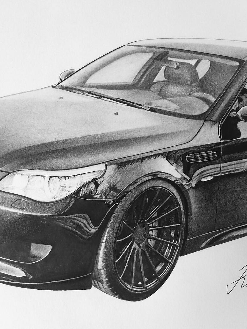  Autors: Ritvars Liepnieks Mans zīmējums - BMW M5 E60