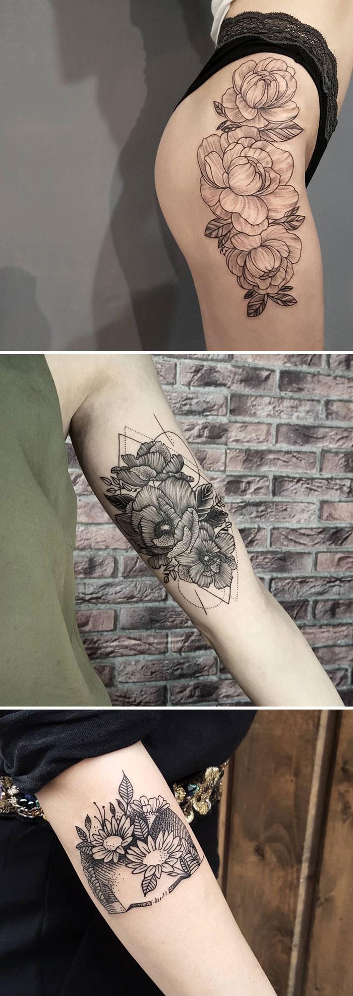 Isa Spānija Autors: 100 A 27 tetovējumu mākslinieki, kuru ziedu tetovējumi tevi sakārdinās ne pa jokam!