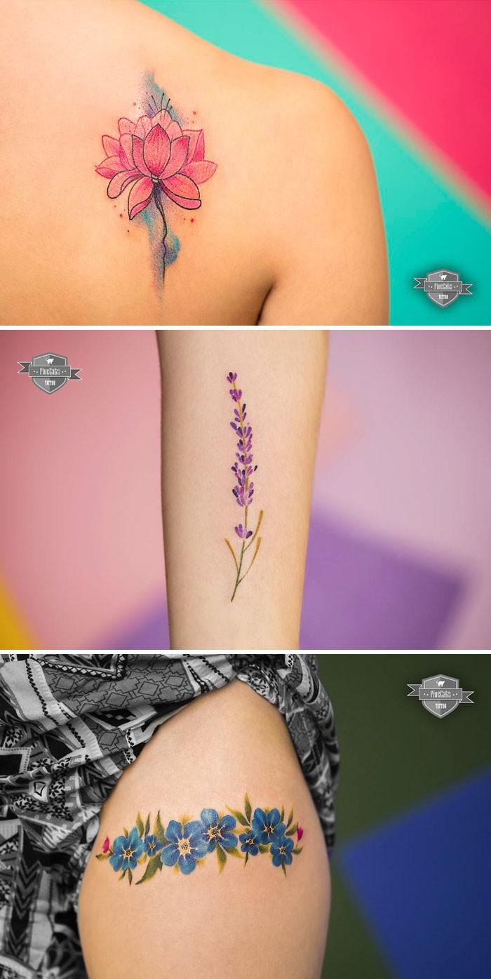 LuquinbspArgentīna Autors: 100 A 27 tetovējumu mākslinieki, kuru ziedu tetovējumi tevi sakārdinās ne pa jokam!