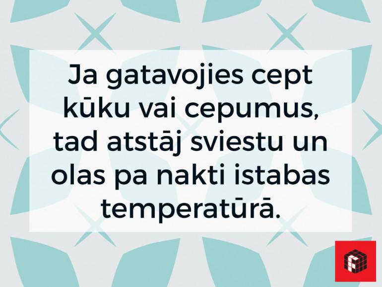  Autors: veldzivs 45 mazi, bet ļoti vērtīgi triki virtuvē. Atvieglo sev ikdienu!