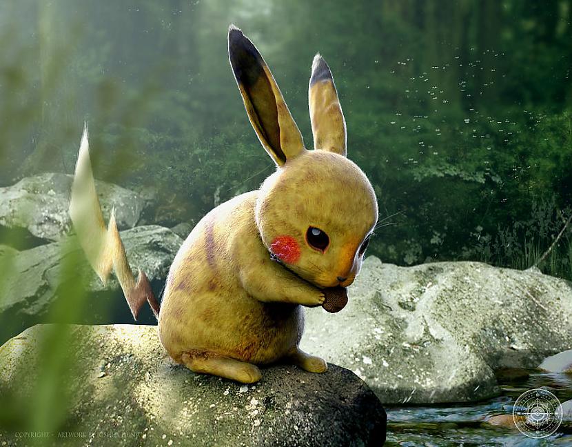  Autors: matilde Kā izskatītos Pokemoni, ja tie būtu īsti?