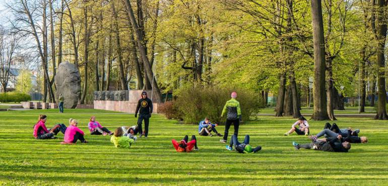 IBI Fitness Latvia treniņi... Autors: 100 A 20 brīvdabas sporta nodarbību vietas Rīgā