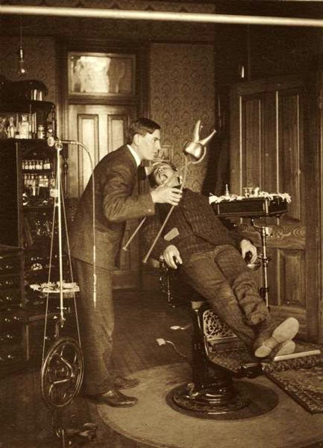 1871 g tika patentēts zobārsta... Autors: Lestets Zobārstniecība agrīnajās dienās