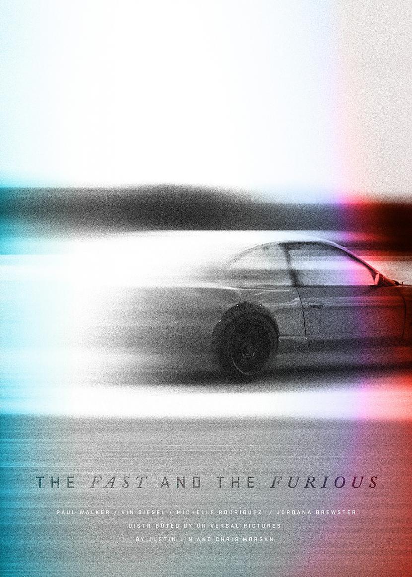 The Fast and The Furious Autors: Fosilija Filmas plakāts katru dienu