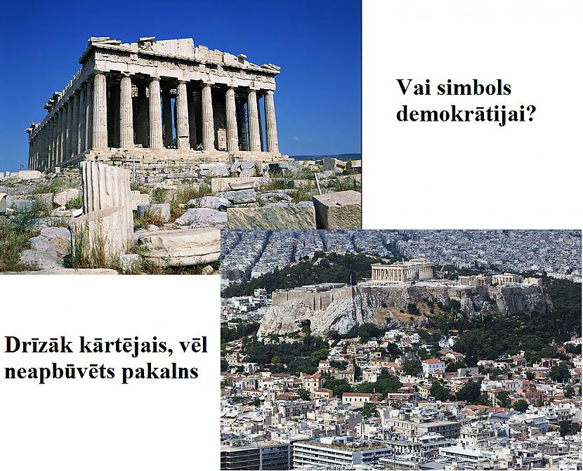 Akropole Grieķija Autors: Lestets Vēsturiski monumenti no citas perspektīvas
