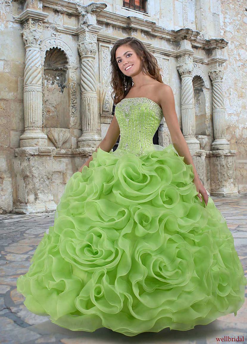  Autors: Fosilija Zaļās  kāzu kleitas