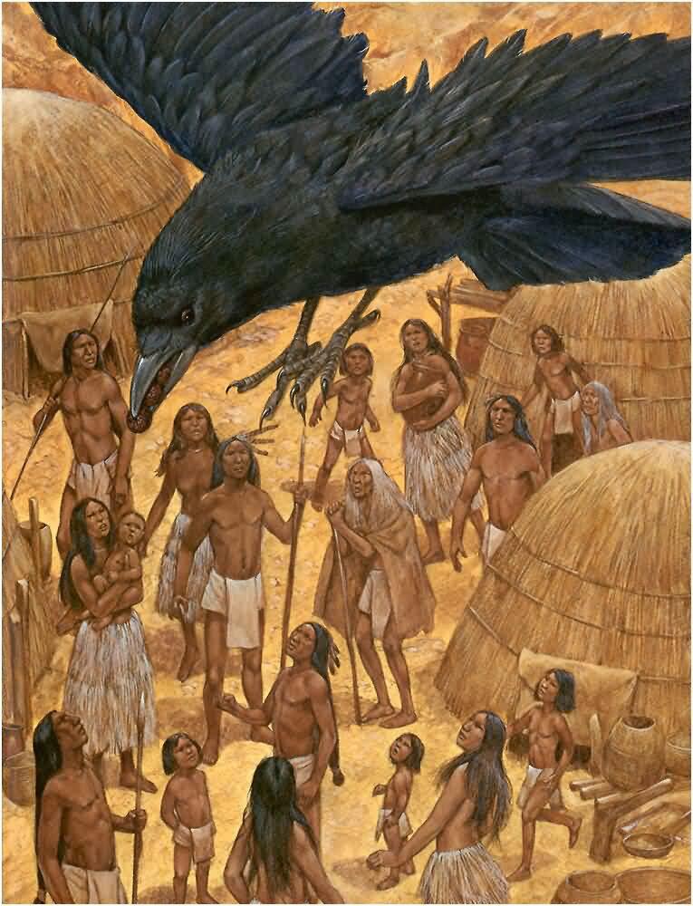 Senatnē Ziemeļamerikas indiāņi... Autors: Empire States Milzīgais putns