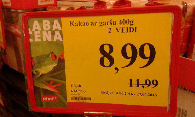 Beidzotnbspkakaonbspar... Autors: slepkavnieciskais 23 smieklīgi produkti no Latvijas veikalu plauktiem