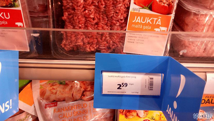 Jauktā maltā gaļa RIMI 259... Autors: Mahitoo Pārtikas izmaksas Latvijā un Vācijā