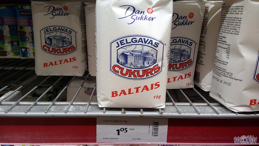 DanSukker Jelgavas cukurs 1kg... Autors: Mahitoo Pārtikas izmaksas Latvijā un Vācijā