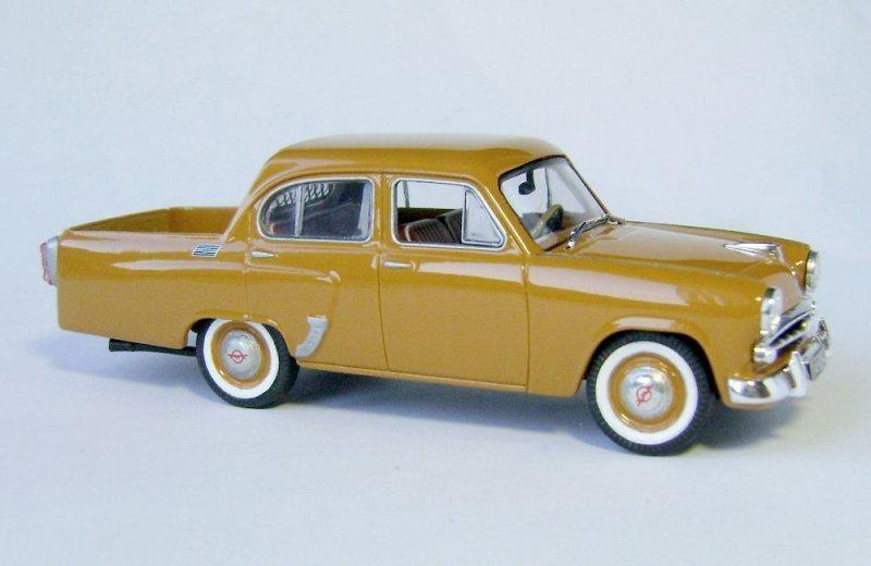Moskvičs407 pikaps Autors: Lords Lanselots Unikāli PSRS laika automobiļu modeļi, kurus tā arī nesāka ražot!