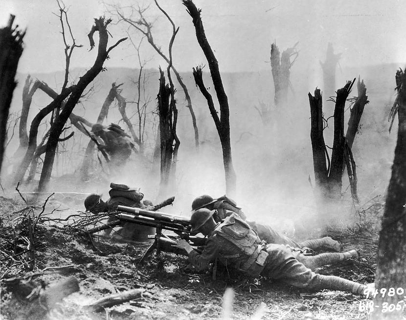 ASV karavīri Argonne mežānbsp Autors: The wTTF Pirmais pasaules karš - 1