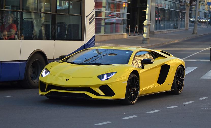 Lamborghini AventadorS LP7404 Autors: LGPZLV Dārgas mašīnas uz Latvijas ceļiem. 2017 #9