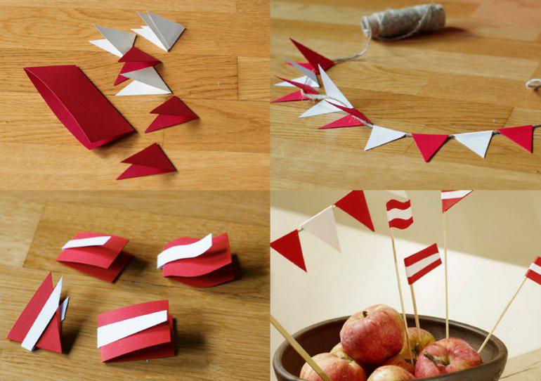 Lūk scaronādus svētku... Autors: _marks_1 25 radošas idejas, kā sagaidīt valsts svētkus. Ar mīlestību Latvijai!