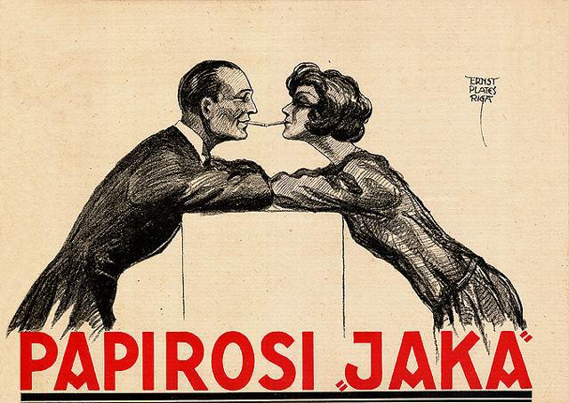  Autors: DiskoSeene Cigarešu reklāma pirmskara Latvijā.