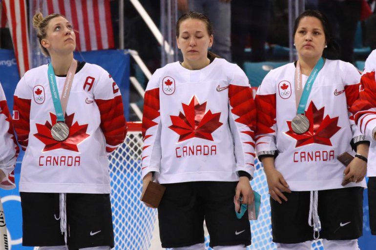 Kanādas hokejiste pēc... Autors: 100 A 22 spēcīgākie foto no 2018. gada olimpiādes!