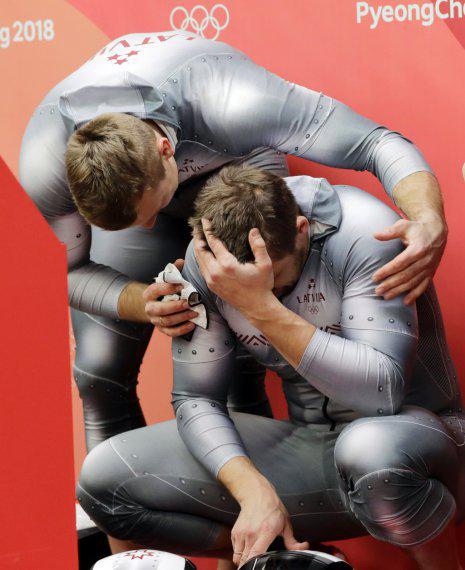Oskars Melbārdis uzzinot ka... Autors: 100 A 22 spēcīgākie foto no 2018. gada olimpiādes!