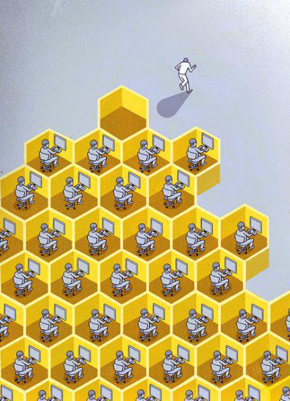 Darba bites Autors: 100 A 20 satīriskas ilustrācijas, kas precīzi ataino mūsdienu sabiedrību!