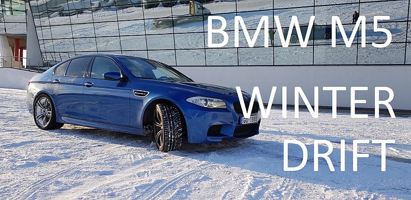  Autors: RAIVOvlogTV BMW M5 winter drift | vlog34
