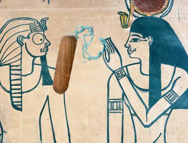 Antīkās ēģiptietes izmantoja... Autors: Ļaļaka Vēsturiski fakti un mīti par mēnešreizēm