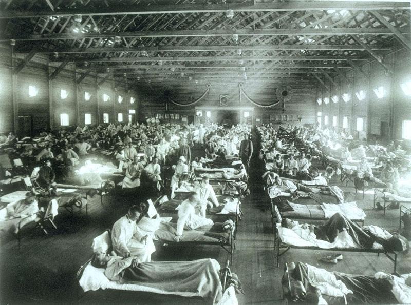 Spāņu gripa Var izraisīt jaunu... Autors: Artefakts 6 slimības, kas mainīja pasauli
