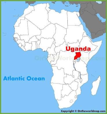 Ugandas atrašanās vieta... Autors: Zigzig Indieši Ugandā 👳🏾‍♂️ 🇺🇬