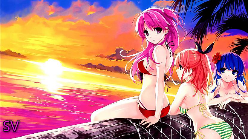  Autors: Fosilija Vasarīgas Anime Meitenes