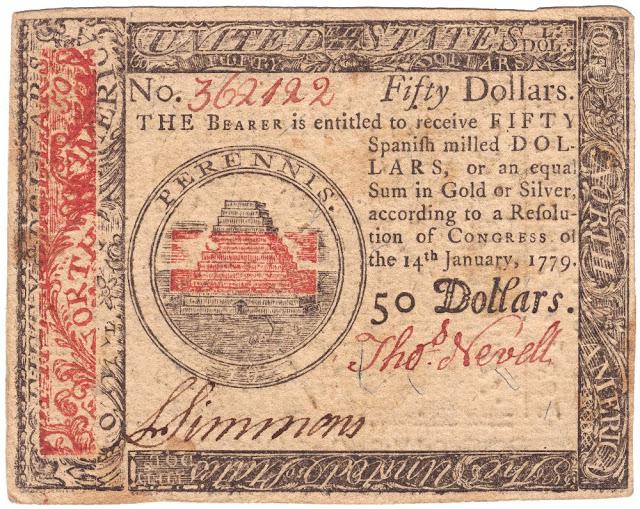 1779 gadanbsp50Pirmānbsp ASV... Autors: Lestets Kā ir mainījušies "zaļie" dolāri laika gaitā?