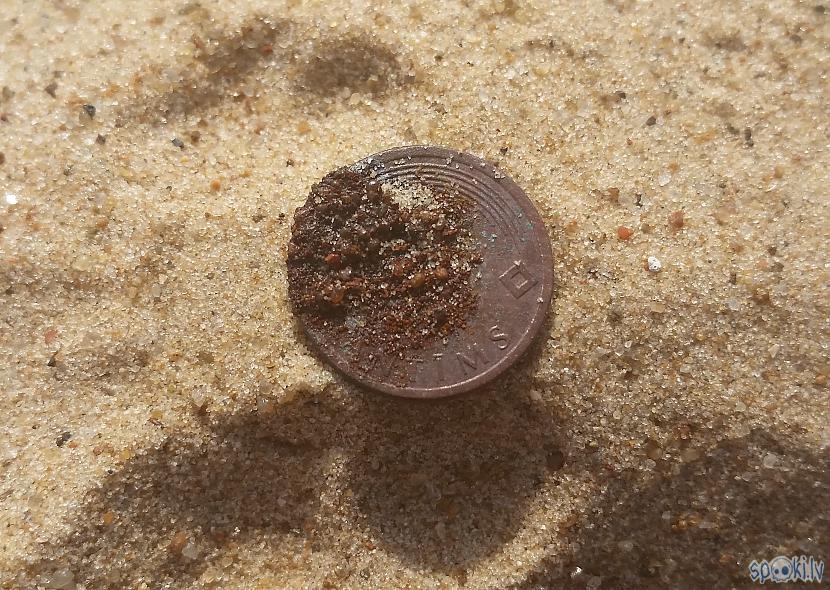 Santīmiņscaron Autors: pyrathe Ar metāla detektoru pa pludmali 2018 (No Zobena Saule Lēca)