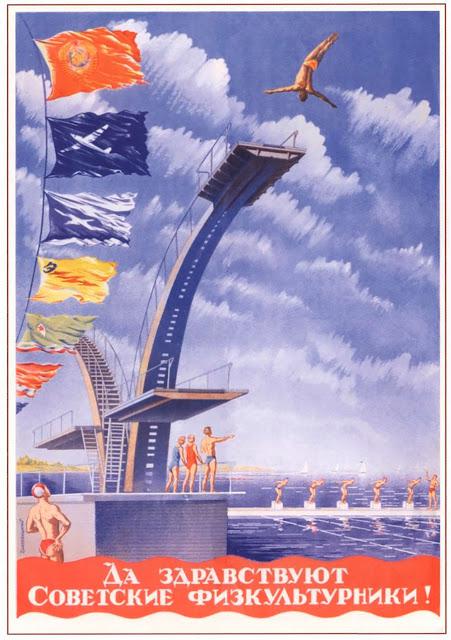 Sveicieni no Padomju atlētiem Autors: Lestets PSRS sporta propagandas plakāti