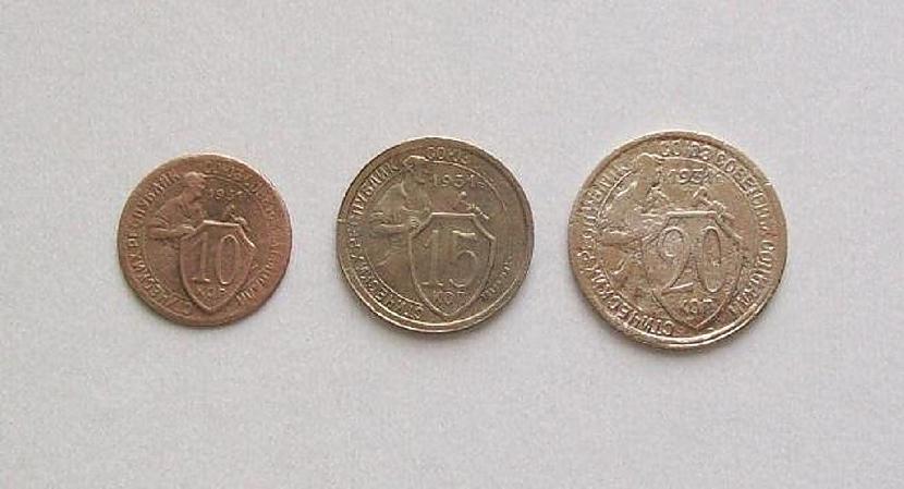 10 50 20 kapeikas 1931... Autors: pyrathe Visdārgākās PSRS laiku monētas