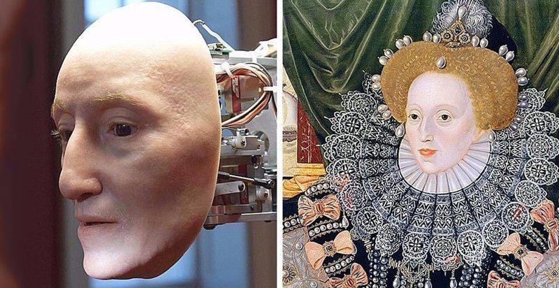Elizabete I bija Anglijas un... Autors: matilde Britu mākslinieks «atdzīvinājis» karalienes Elizabetes I portretu