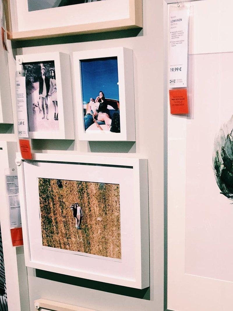  Autors: matilde Pārītis salika 100 savas bildes «IKEA» bilžu rāmjos, un neviens to pat nepmanīja