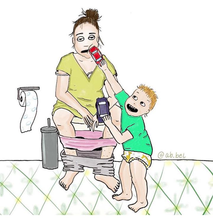 Bet scaronī ir vienkārscaroni... Autors: matilde 13 mīlīgi zīmējumi, kas atklāj patieso vecāku ikdienu ar mazu bērnu