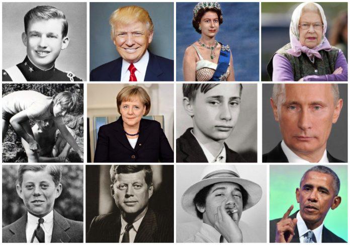  Autors: ĶerCiet Ek, skaistā jaunība! 20 slavenu politiķu portreti jaunībā un brieduma gados