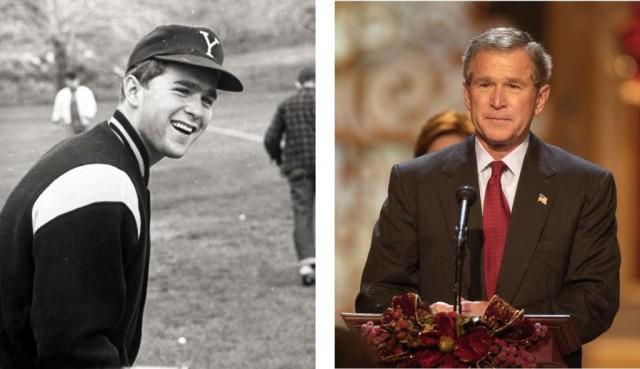 Džordžs Bušs Autors: ĶerCiet Ek, skaistā jaunība! 20 slavenu politiķu portreti jaunībā un brieduma gados