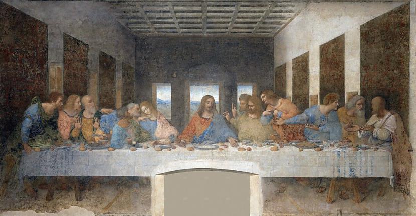 Vēl viena Leonardo da Vinči... Autors: EnjoyWithMarta Top 5 Pasules slavenākās gleznas.