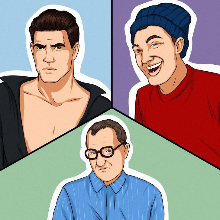 Ilustrācija Alena SofronovaIr... Autors: matilde Pasaulē ir tikai 3 vīriešu tipi. Atrodi starp tiem savējo!