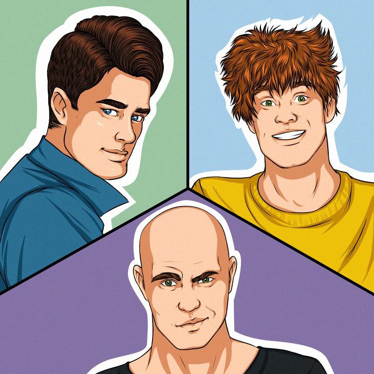 Ilustrācija Alena Sofronova Autors: matilde Pasaulē ir tikai 3 vīriešu tipi. Atrodi starp tiem savējo!