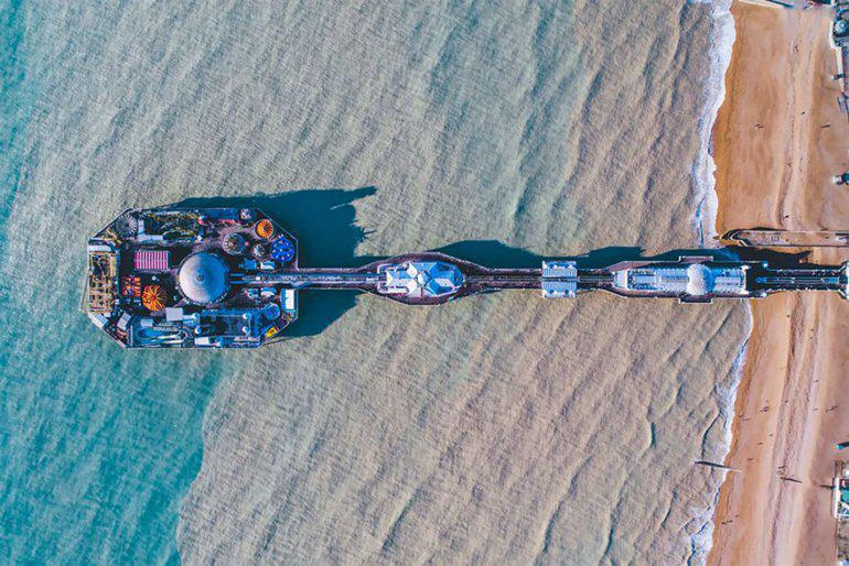 Braitonas mols Autors: zeminem 20 labākās dronu fotogrāfijas no 2018. gada. Iespaidīgi kadri!