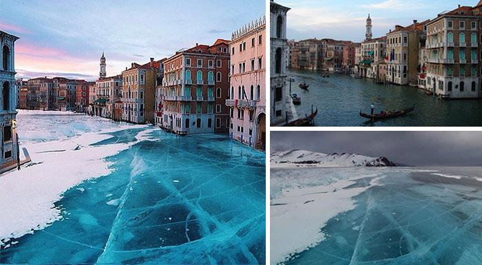 Aizsalusi VenēcijaVenēcija ir... Autors: matilde 15 «viltus» fotogrāfijas, kurām visi internetā tic