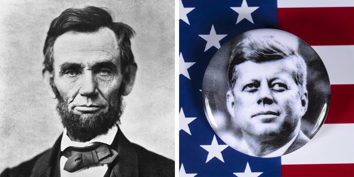 1 Linkolna un Kenedija... Autors: Latvian Revenger 10 reizes, kad vēsture ir atkārtojusies un neviens to neiedomājās